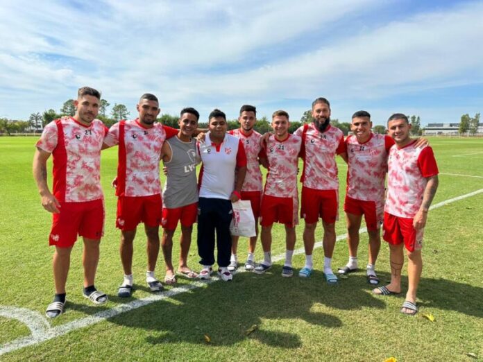 Un campeón de America visitó La Agustina