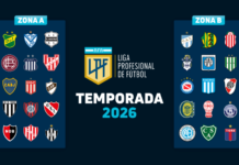 Se sortearon las zonas de los torneos del 2026: cómo quedaron