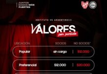 Instituto recibe a Argentino de Junín por la fecha 23