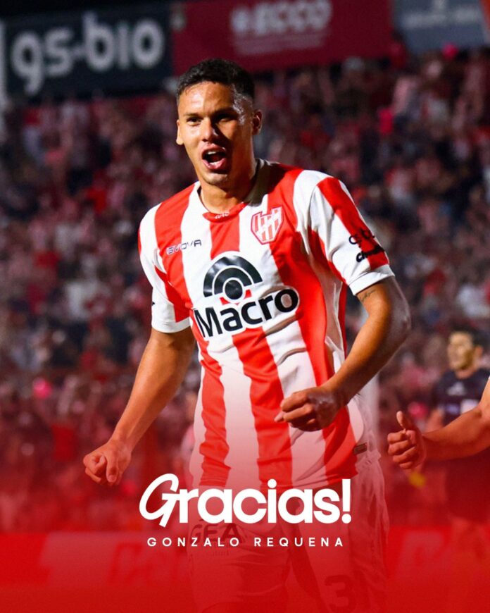 Gonzalo Requena fue cedido al fútbol europeo