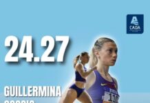 Guillermina Cossio bate el récord argentino indoor de 200 metros con 24.27 en España