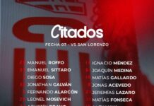 Los convocados de Instituto para el duelo ante San Lorenzo