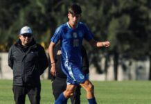 Giovanni Baroni fue convocado para entrenar en la Selección sub 17