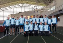 Luciano Ferrari bate el récord nacional indoor en largo en Cochabamba