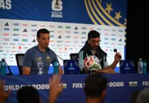 Lionel Scaloni: “Cuando hay que sufrir, el equipo lo hace”