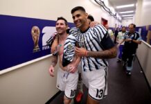 Cristian Romero: “Estoy orgulloso de formar parte de este grupo”.