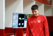 El plantel profesional de básquet realizó evaluaciones de pisada junto a Moplex