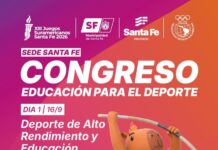 Congreso Educación para el Deporte: el programa completo de las cinco jornadas rumbo a los Juegos Suramericanos Santa Fe 2026