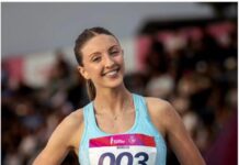 Helen Bernard se quedó con el bronce en los 100 metros con vallas